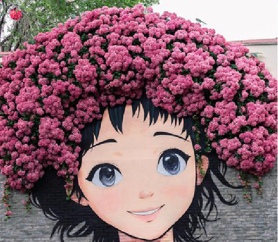  泗阳墙体彩绘-网红墙打卡