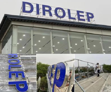  泗阳楼顶发光字安装的注意事项。